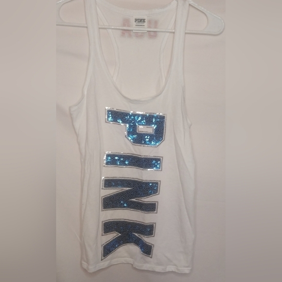 PINK Victoria's Secret Tops - PINK, Victoria's Secret, White, Size XS Tank Top